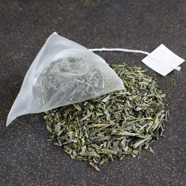 Organic Green Sencha Pyramid Tea Bag, organic green sencha tea, zentea organic green sencha tea, organic green tea, organic sencha tea, green sencha tea, pyramid tea bag